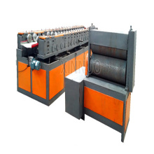 Garage door panel cold roll forming machine with embossing assistant